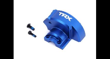 Traxxas - Cover, gear (blue-anodized 6061-T6 aluminum) (TRX-10287-BLUE)