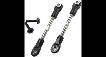Turnbuckles, camber link, 47mm (67mm center to center) (front) (assembled with rod ends and hollow balls) (1 left, 1 right)