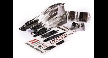 Traxxas - Body, Bandit, ProGraphix (graphics are printed, requires paint & final color application)/ decal sheet (TRX-2450L)