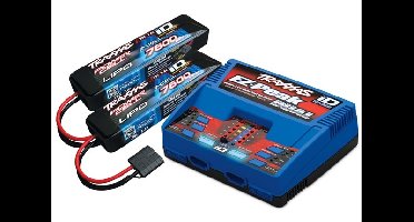 Traxxas 4S COMBO (2X 2869X 7.4V 7600mAh LiPo & 1X 2972X duo charger)