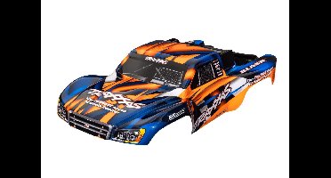 Traxxas - Body, Slash 2WD (Also fits Slash VXL & Slash 4x4), Orange & Blue (Painted, decals Applied) (TRX-5851T)