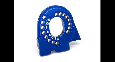 Traxxas - Motor mount plate, TRX-4, 6061-T6 aluminum (blue-anodized) (TRX-8290X)