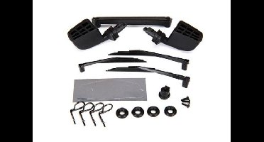 Mirrors, side, black (left & right)/ o-rings (4)/ windshield wipers, left, right (TRX-8817)