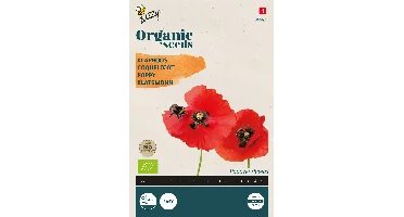 Biologische Papaver, Klaproos Rood