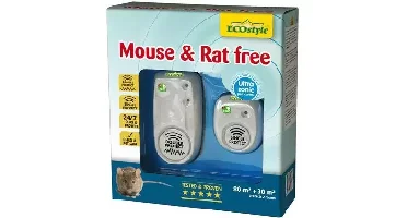 Ecostyle Mouse & rat free duopack 80m2 + 30m2