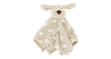 Knuffeldoekje guus 38x38cm zand