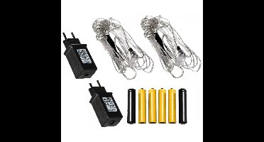 Batterijvervangers - 2 stuks - voor 3x AAA batterijen - Batterij Eliminator - batterij adapter