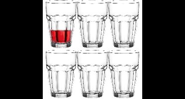 Bormioli Rocco Drinkglazen/Waterglazen - tumbler - 18x stuks - glas - 360 ml