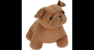 Deurstopper 1 kilo gewicht - Waakhondje - Franse Bulldog bruin - 18 x 15 cm