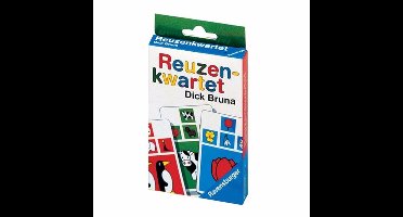 Dick Bruna Nijntje reuzen kwartet - spel - voor kinderen - kwartetspel
