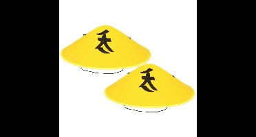 Funny Fashion Chinese Aziatische verkleedhoed - 2x - geel - vilt - carnaval - volwassenen