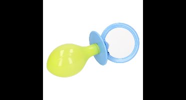 Grote fopspeen - met piepgeluid - 20 x 8 cm - volwassenen - speen verkleedaccessoire