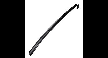 HI Schoenlepel lang - 64 cm - kunststof - zwart - met haak