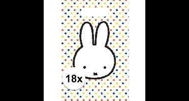 Nijntje thema uitdeelzakjes/snoepzakjes - 18x stuks - 30 x 21 cm - Feestzakjes - Kinderfeestje