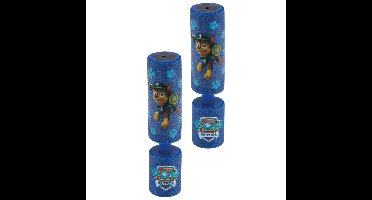 Paw Patrol waterpistool - 2x - waterspuit - foam - blauw - Chase - 15 cm - Zomer - buitenspeelgoed
