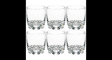 Secret de Gourmet waterglazen/sapglazen - 18x stuks - 310 ml - Drinkglazen - Bol vormig model