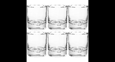 Secret de Gourmet Whiskey glazen Georgi - 12x stuks - 300 ml - waterglazen - drinkglazen