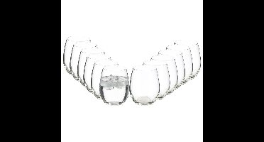 Secret Houseware Tumbler drinkglazen Orion - set 12x stuks - 350 ml - Waterglazen - Sapglazen