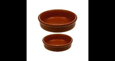 Set van 12x stuks creme brulee of tapas bakjes 5 en 7 cm