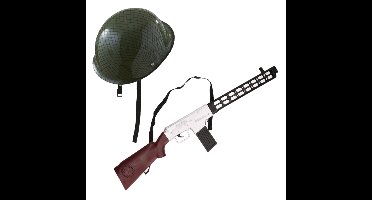 Soldaten/Soldaat carnaval verkleed accessoires set