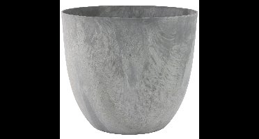 Ter Steege Plantenpot - betongrijs - kunststof - D38 x H33 cm - bloempot