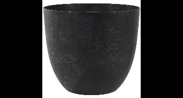 Ter Steege Plantenpot - zwart - kunststof - D45 x H38 cm - bloempot