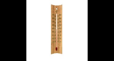 Thermometer Bamboe - 20 cm - Binnen / Buiten - Celsius