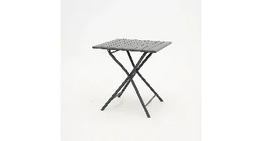 Tuintafel globe 70x70 grafiet