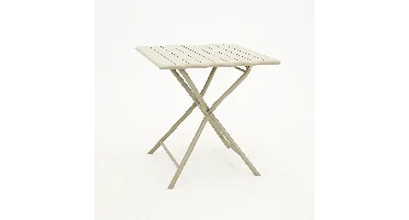 Tuintafel globe 70x70 zand