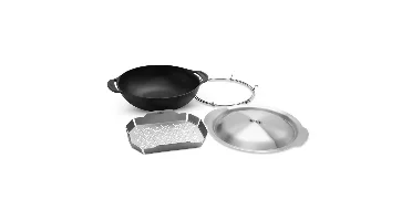 Weber Crafted Wok and Steamer