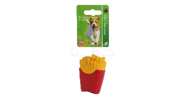 Boon Hondenspeelgoed Friet Latex 5cm