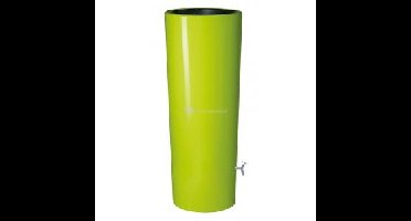 Garantia regenton met bloembak 350 liter groen