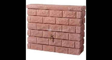 Garantia Rocky regenton 400 liter steenrood