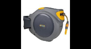 Tuinslanghaspel Auto Reel muurbevestiging 30m Flowmax slang