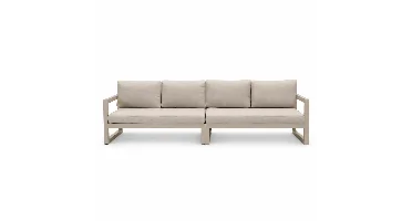 Grosso 4-zits bank beige
