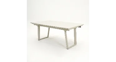 Tuintafel Manta 180 cream uitschuifbaar