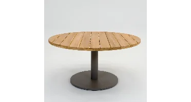Vita Mango lage eettafel 140 cm teak