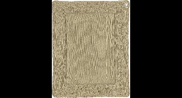 Boxkleed Meyco Romantic Flower Taupe