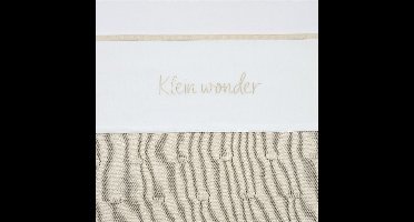 Laken Ledikant Meyco Klein Wonder Soft Sand 100x150