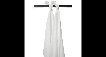 Swaddle doek Meyco 2st. Uni Wit