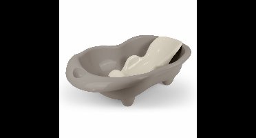 Bathtub Dolu Hippo + Bathseat Stone Grey