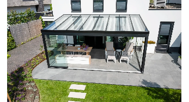 Verasol Profiline 2.0 aluminium veranda 1000x300 cm glasdak