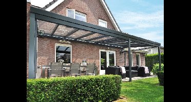 Verasol Profiline 2.0 aluminium veranda 600x250 cm polycarbonaat dak