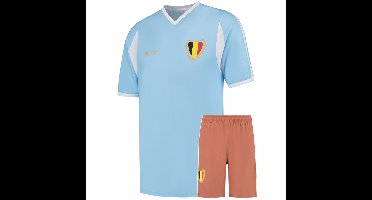 Belgie Voetbaltenue Uit - Eigen Naam - 2024-2026 - Kind en Volwassenen