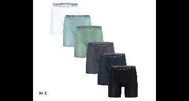 Mario Russo Boxershorts Long Fit 6-Pack XL Mix