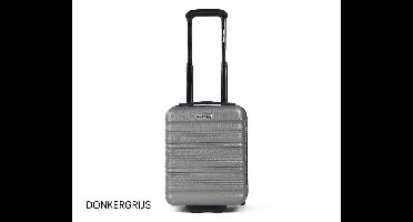 Handbagage Trolley 14 Inch Donkergrijs