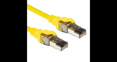 ACT CAT8 kabel geel 3m