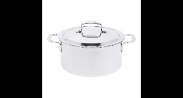 Demeyere Intense 5 Kookpan met dubbelwandig deksel 24 cm / 5,2 l - Intense 5 - Demeyere