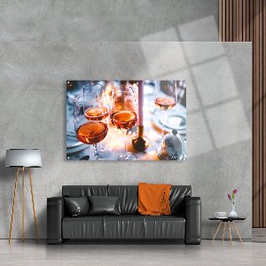Luxe Plexiglas Schilderij Fine Dine | 150x100 | Woonkamer | Slaapkamer | Kantoor | Muziek | Design | Art | Modern | ** 5MM DIK**
