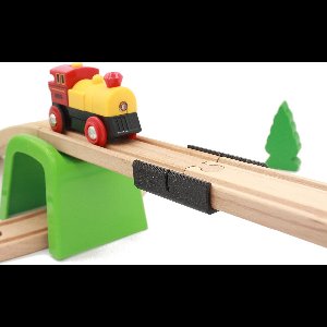 Vier Houten Brugverbindingen voor Houten Treinbanen